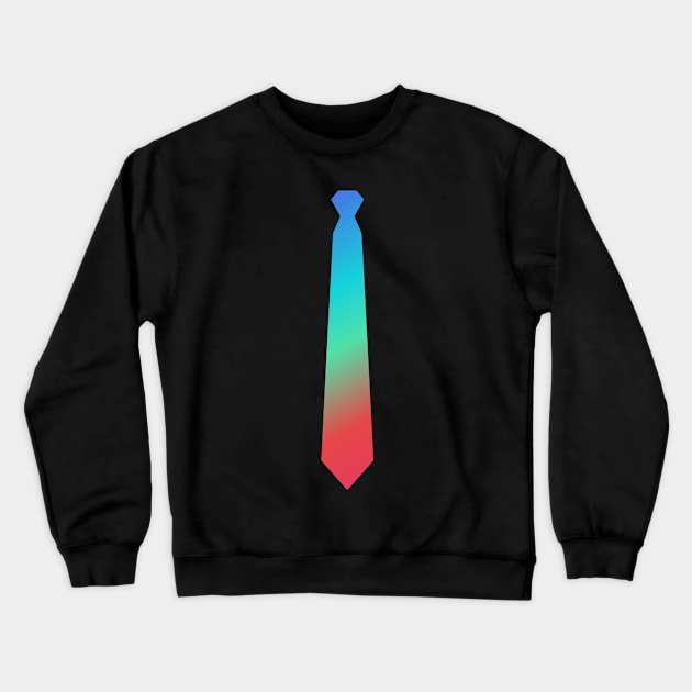 RGB tie Crewneck Sweatshirt by PallKris